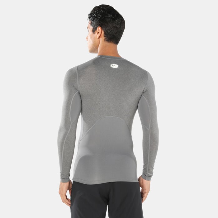 Under Armour Men's HeatGear Armour Training Top Grey image number 1