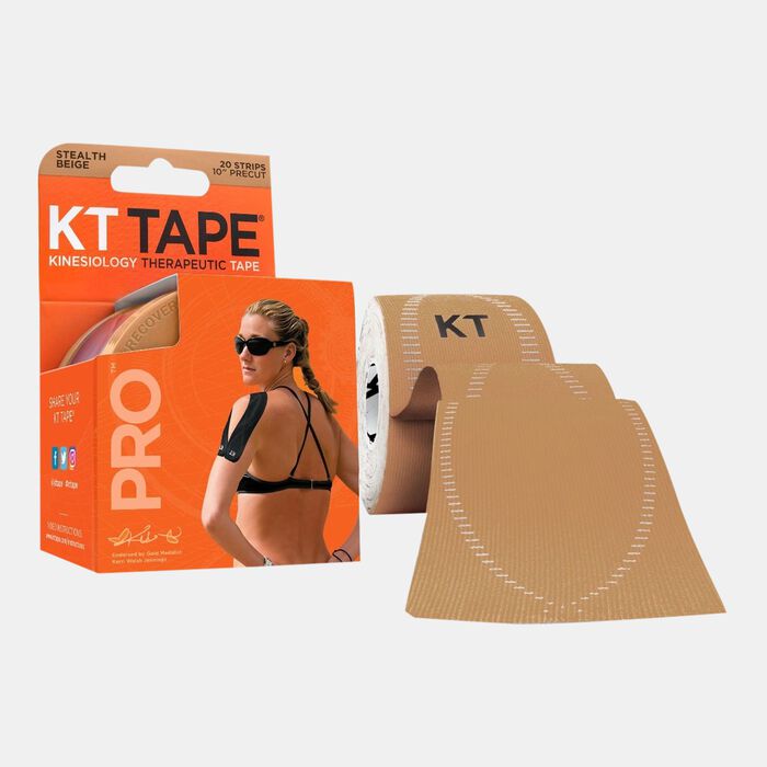 KT Tape Pro Pre-Cut Strips - 20pcs Beige KT Tape Pro Pre-Cut Strips - 20pcs Beige image number 0