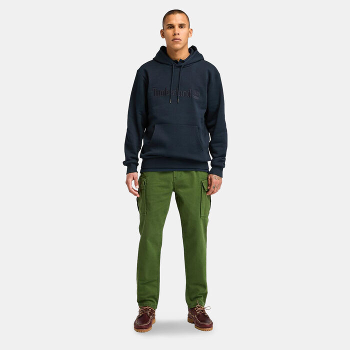 Timberland Men's Embroidery Tonal Hoodie Blue image number 2