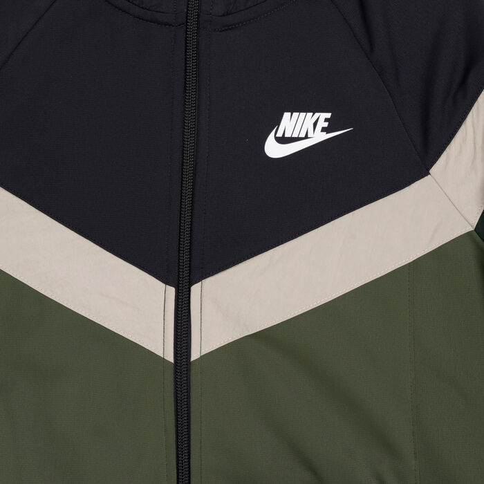 Nike Kids' Sportswear Woven Tracksuit (Older Kids) Green Nike Kids' Sportswear Woven Tracksuit (Older Kids) Green image number 1