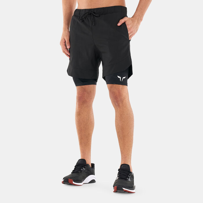 SQUATWOLF Men's Limitless 2-in-1 Shorts Black SQUATWOLF Men's Limitless 2-in-1 Shorts Black image number 0