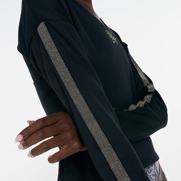 Nike Women's Femme Midlayer T-Shirt Black Nike Women's Femme Midlayer T-Shirt Black image number 3