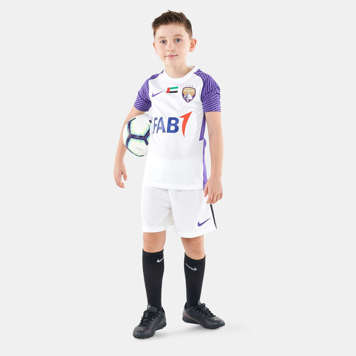 Nike Kids' Strike II Football Jersey T-Shirt White image number 2
