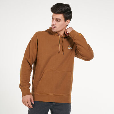 Timberland Men's Boot Logo Hoodie Brown Timberland Men's Boot Logo Hoodie Brown