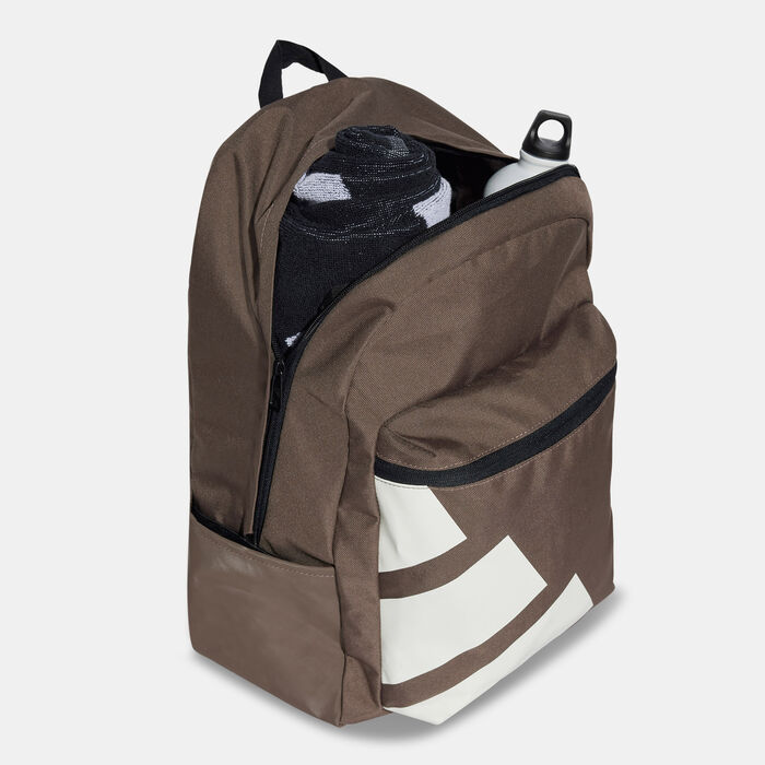 adidas Classics Back To School Backpack Brown adidas Classics Back To School Backpack Brown image number 2