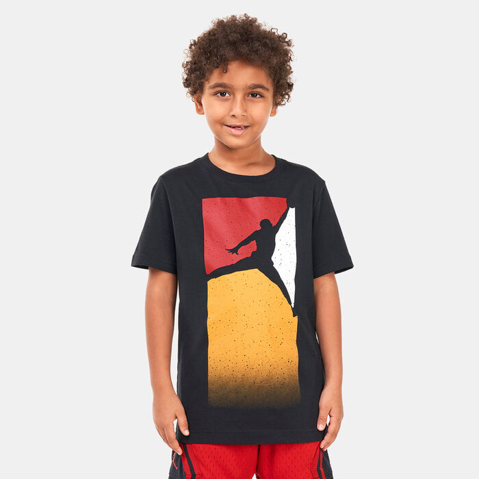 Jordan Kids' Jumpman Fade Away T-Shirt (Older Kids) Black Jordan Kids' Jumpman Fade Away T-Shirt (Older Kids) Black image number 0