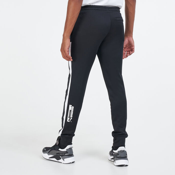 PUMA Men's T7 2020 Sport Track Pants Black PUMA Men's T7 2020 Sport Track Pants Black image number 1