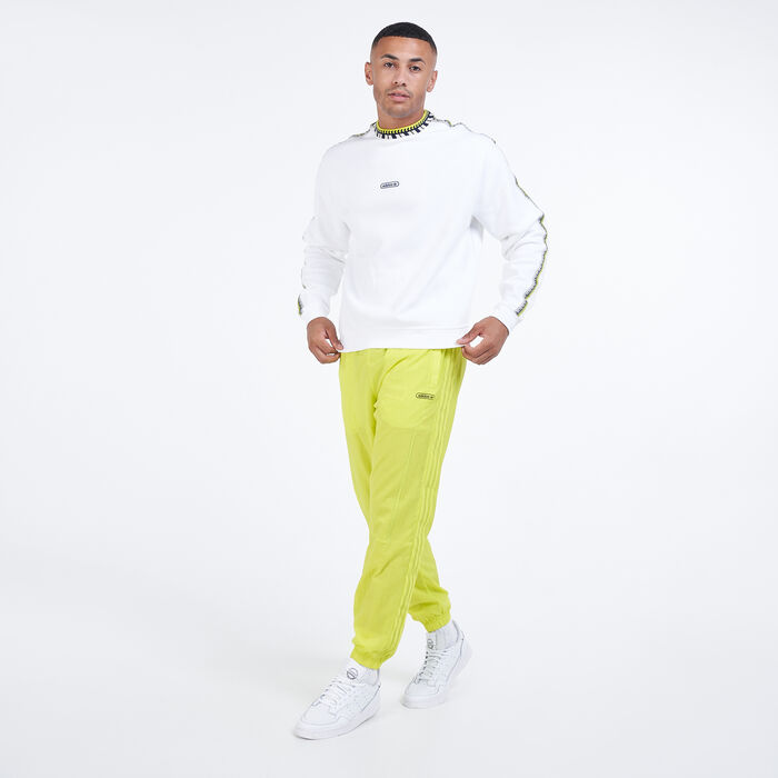 adidas Men's Reverse Track Pants Green image number 2