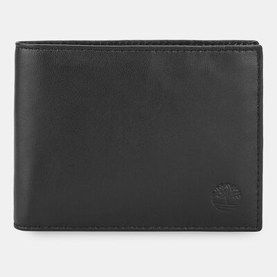 Timberland Men's Trifold Coin Pocket Wallet Black Timberland Men's Trifold Coin Pocket Wallet Black