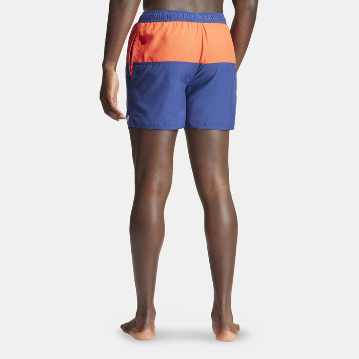 adidas Men's Colourblock CLX Swimming Shorts Blue adidas Men's Colourblock CLX Swimming Shorts Blue image number 1