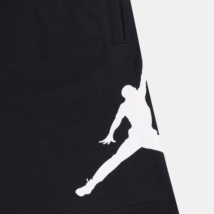 Jordan Kids' Jumpman Air Fleece Shorts (Younger Kids) Black image number 4