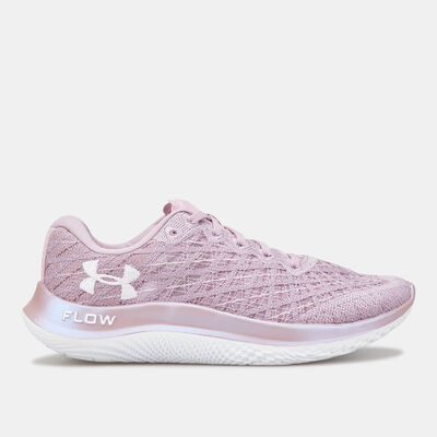Under Armour Women's UA Flow Velociti Wind Running Shoe Purple