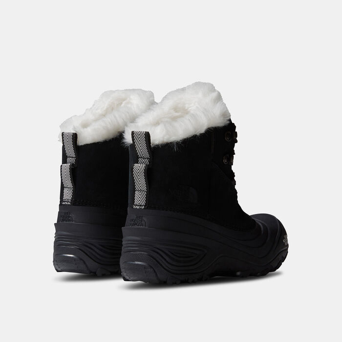 The North Face Kids' Shellista V Lace Waterproof Boots Black The North Face Kids' Shellista V Lace Waterproof Boots Black image number 2