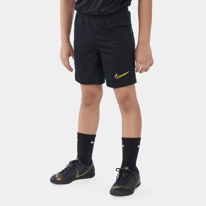 Nike Kids' Dri-FIT Academy Knit Football Shorts (Older Kids) Black image number 0