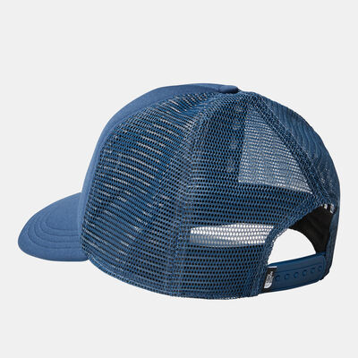 The North Face Logo Trucker Cap Blue The North Face Logo Trucker Cap Blue