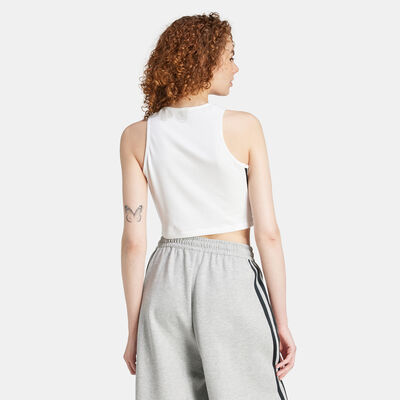 adidas Women's Future Icons 3-Stripes Tank Top White