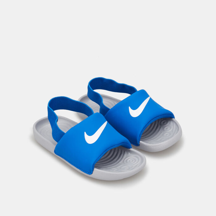 Nike Kids' Kawa Slides (Baby and Toddler) Blue Nike Kids' Kawa Slides (Baby and Toddler) Blue image number 1