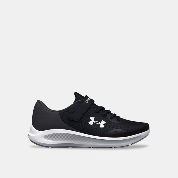 Under Armour UA Pursuit 3 AC Running Shoe (Younger Kids) Black Under Armour UA Pursuit 3 AC Running Shoe (Younger Kids) Black image number 0