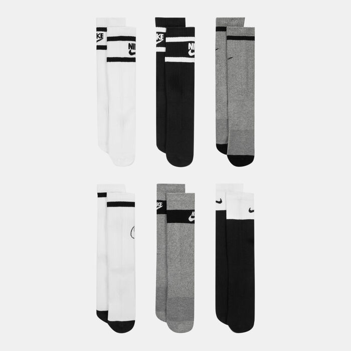 Nike Kids' Everyday Cushioned Crew Socks - 6 Pack (Older Kids) Multi Nike Kids' Everyday Cushioned Crew Socks - 6 Pack (Older Kids) Multi image number 2