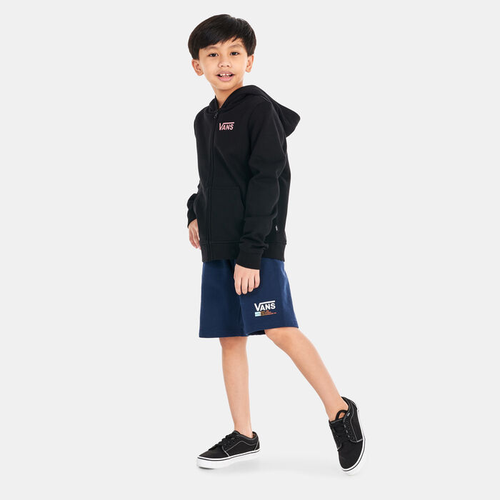 Vans Kids' Little Lizzie Full Zip Hoodie (Older Kids) Black Vans Kids' Little Lizzie Full Zip Hoodie (Older Kids) Black image number 2