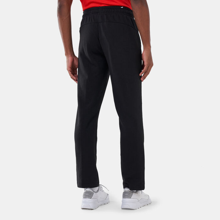 PUMA Men's Essentials Logo Sweatpants Black PUMA Men's Essentials Logo Sweatpants Black image number 1