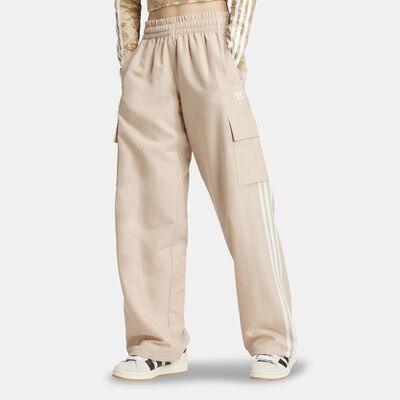 adidas Originals Women's Adicolor Cargo Pants Beige