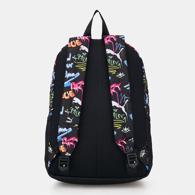 PUMA Kids' Feed Your PUMA Backpack Black