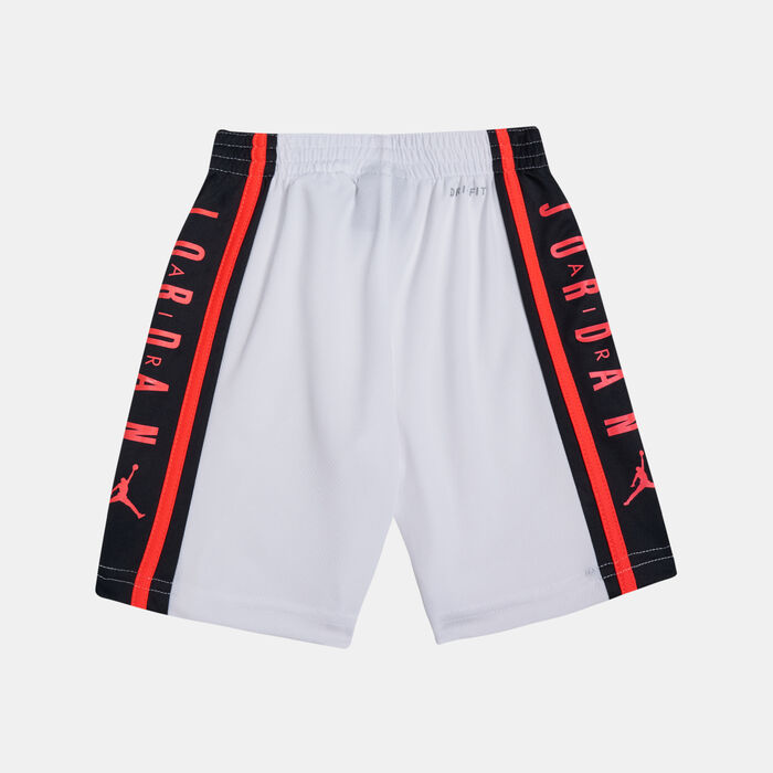 Jordan Kids' Air Dri-FIT Shorts (Baby and Toddler) White Jordan Kids' Air Dri-FIT Shorts (Baby and Toddler) White image number 0