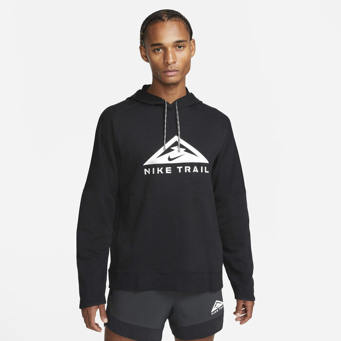 Nike Men's Trail Magic Hour Dri-FIT Running Hoodie Black Nike Men's Trail Magic Hour Dri-FIT Running Hoodie Black image number 0