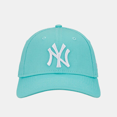 New Era Women's New York Yankees League Essential 9FORTY Cap Green