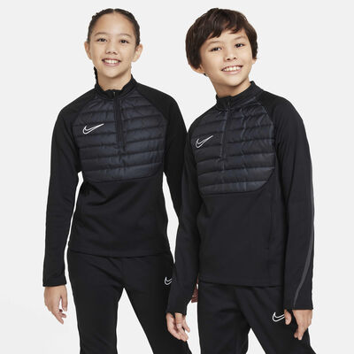 Nike Kids' Academy Therma-FIT Training Football Drill Top Black