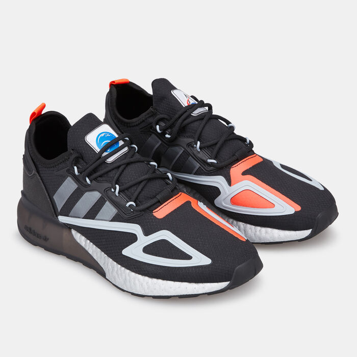 adidas Originals Men's ZX 2K Boost Shoe Black adidas Originals Men's ZX 2K Boost Shoe Black image number 1