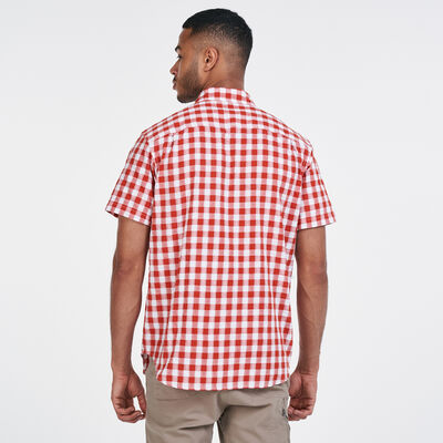 Columbia Men's Brentyn Trail™ SS Seersucker Shirt Brown