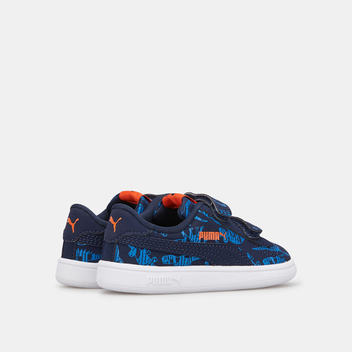 PUMA Kids' Smash v2 Archeo Shoe (Baby and Toddler) Blue PUMA Kids' Smash v2 Archeo Shoe (Baby and Toddler) Blue image number 2