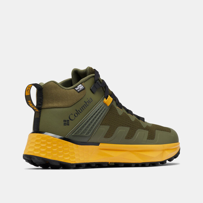 Columbia Men's Facet™ Outdry Mid Waterproof Hiking Shoe Green Columbia Men's Facet™ Outdry Mid Waterproof Hiking Shoe Green image number 2