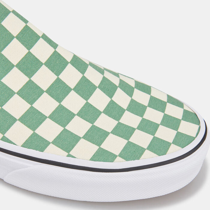 Vans Classic Slip-On Shoe Green Vans Classic Slip-On Shoe Green image number 4