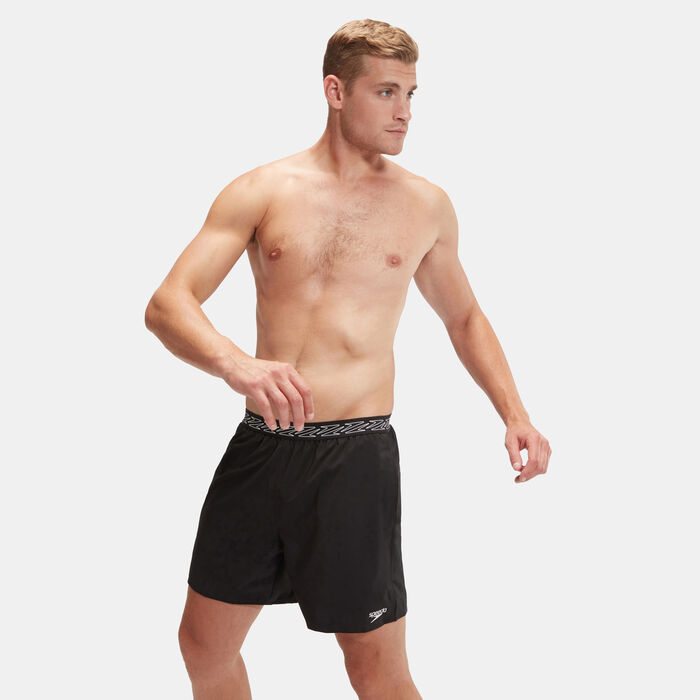 Speedo Men's Hyperboom Band Swimming Shorts Black Speedo Men's Hyperboom Band Swimming Shorts Black image number 0