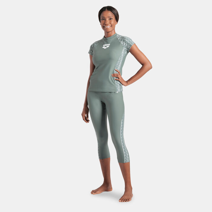 Arena Women's Modesty Swimming Rashguard Multi image number 2