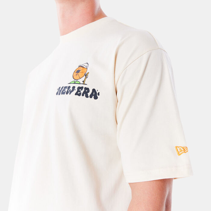 New Era Men's Los Angeles City Graphic T-Shirt Beige New Era Men's Los Angeles City Graphic T-Shirt Beige image number 2