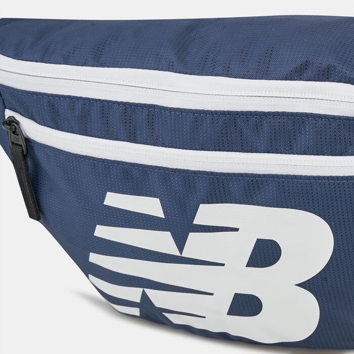 New Balance Opp Core Waist Pack Blue New Balance Opp Core Waist Pack Blue image number 3