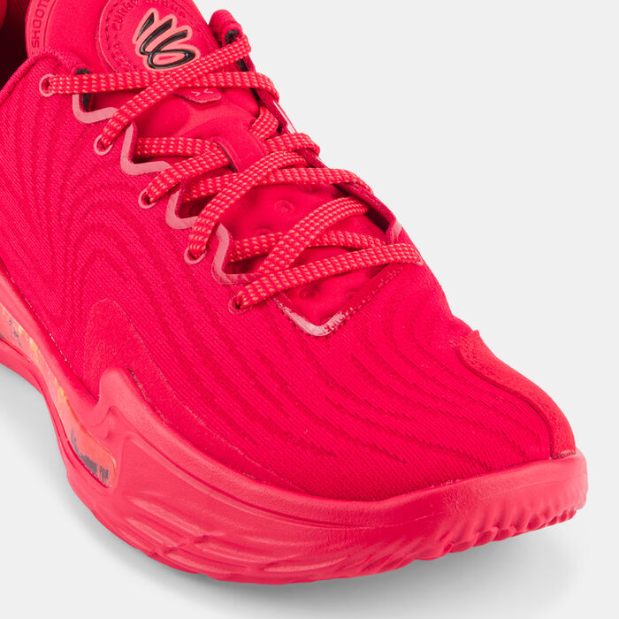 Under Armour Curry 12 PSCS Basketball Shoes Red image number 4