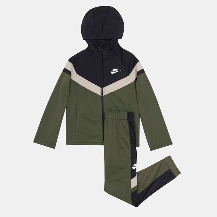 Nike Kids' Sportswear Woven Tracksuit (Older Kids) Green Nike Kids' Sportswear Woven Tracksuit (Older Kids) Green image number 0