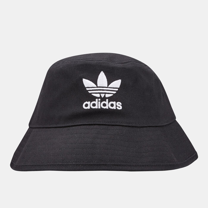 adidas Originals Trefoil Bucket Hat Black adidas Originals Trefoil Bucket Hat Black image number 0