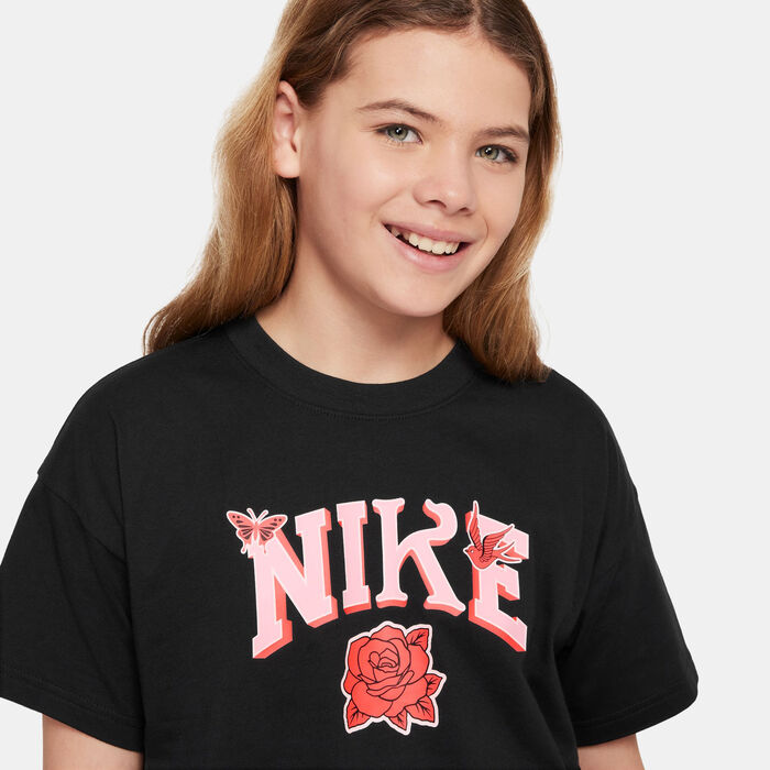 Nike Kids' Sportswear T-Shirt (Older Kids) Black Nike Kids' Sportswear T-Shirt (Older Kids) Black image number 3