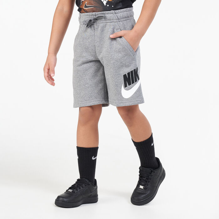 Nike Kids’ Sportswear Club Fleece Shorts (Older Kids) Grey Nike Kids’ Sportswear Club Fleece Shorts (Older Kids) Grey image number 0