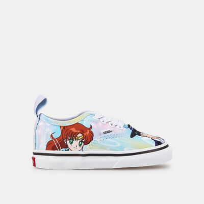 Vans Kids' x Sailor Moon Authentic Elastic Lace Shoe (Toddler) Blue