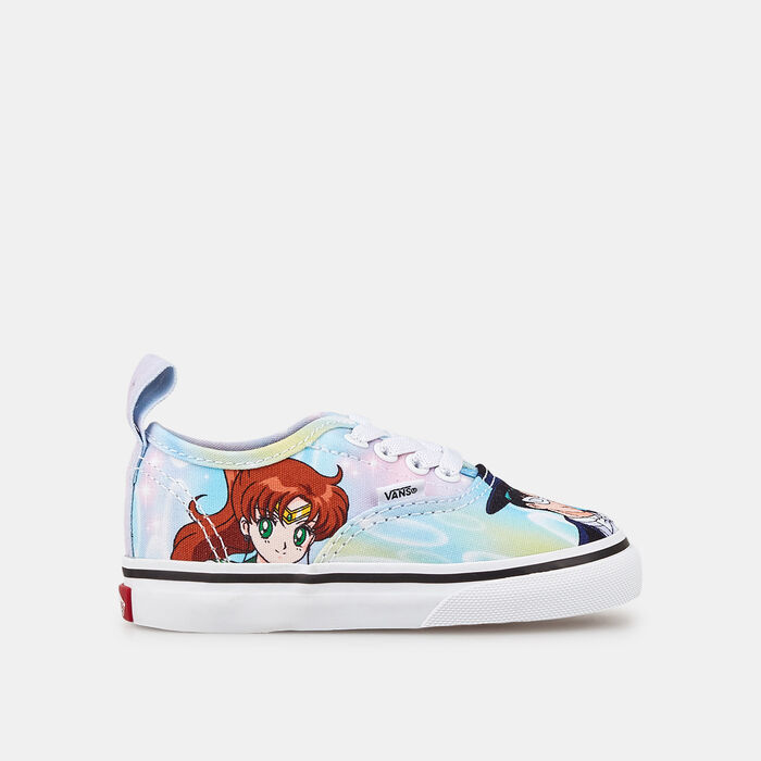 Vans Kids' x Sailor Moon Authentic Elastic Lace Shoe (Toddler) Blue Vans Kids' x Sailor Moon Authentic Elastic Lace Shoe (Toddler) Blue image number 0