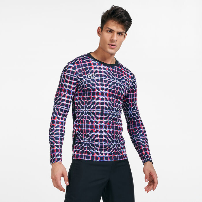 Nike Men's Dri-FIT Academy T-Shirt Blue Nike Men's Dri-FIT Academy T-Shirt Blue image number 0
