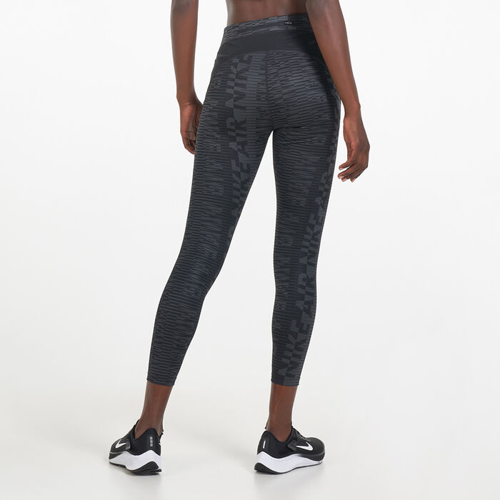 Nike Women's Air Epic Fast 7/8 Leggings Grey image number 1