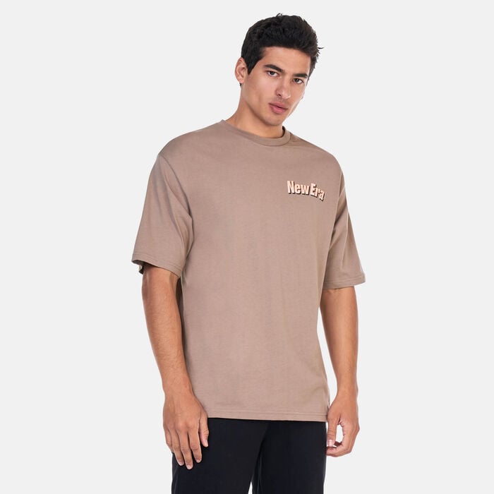 New Era Men's Character Graphic T-Shirt Beige New Era Men's Character Graphic T-Shirt Beige image number 0